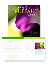Marie-Astrid BAILLY-MAITRE - Conception graphique et réalisation des Agenda Truffaut, Larousse éditions Marie-Astrid BAILLY-MAITRE - Conception graphique et réalisation des Agenda Truffaut, Larousse éditions