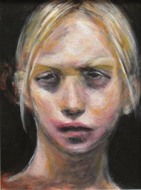 KSENIA SIC - lassitude, 2007, 50X50, acrylique KSENIA SIC - lassitude, 2007, 50X50, acrylique