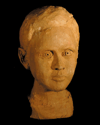 Denis ESNAULT - Balkans, 27 cm, 10/ 2004 Argile brute Denis ESNAULT - Balkans, 27 cm, 10/ 2004 Argile brute