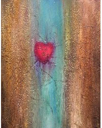 SYLVIA BURGOA - Tatuaje / 0.50 m x 0.40 m / Février 2005 / Mixte Huile et Acrylique SYLVIA BURGOA - Tatuaje / 0.50 m x 0.40 m / Février 2005 / Mixte Huile et Acrylique