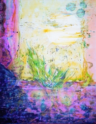 Yvette AUBERT JULLIEN - ode à l'espoir 30f 2002 acryl Yvette AUBERT JULLIEN - ode à l'espoir 30f 2002 acryl