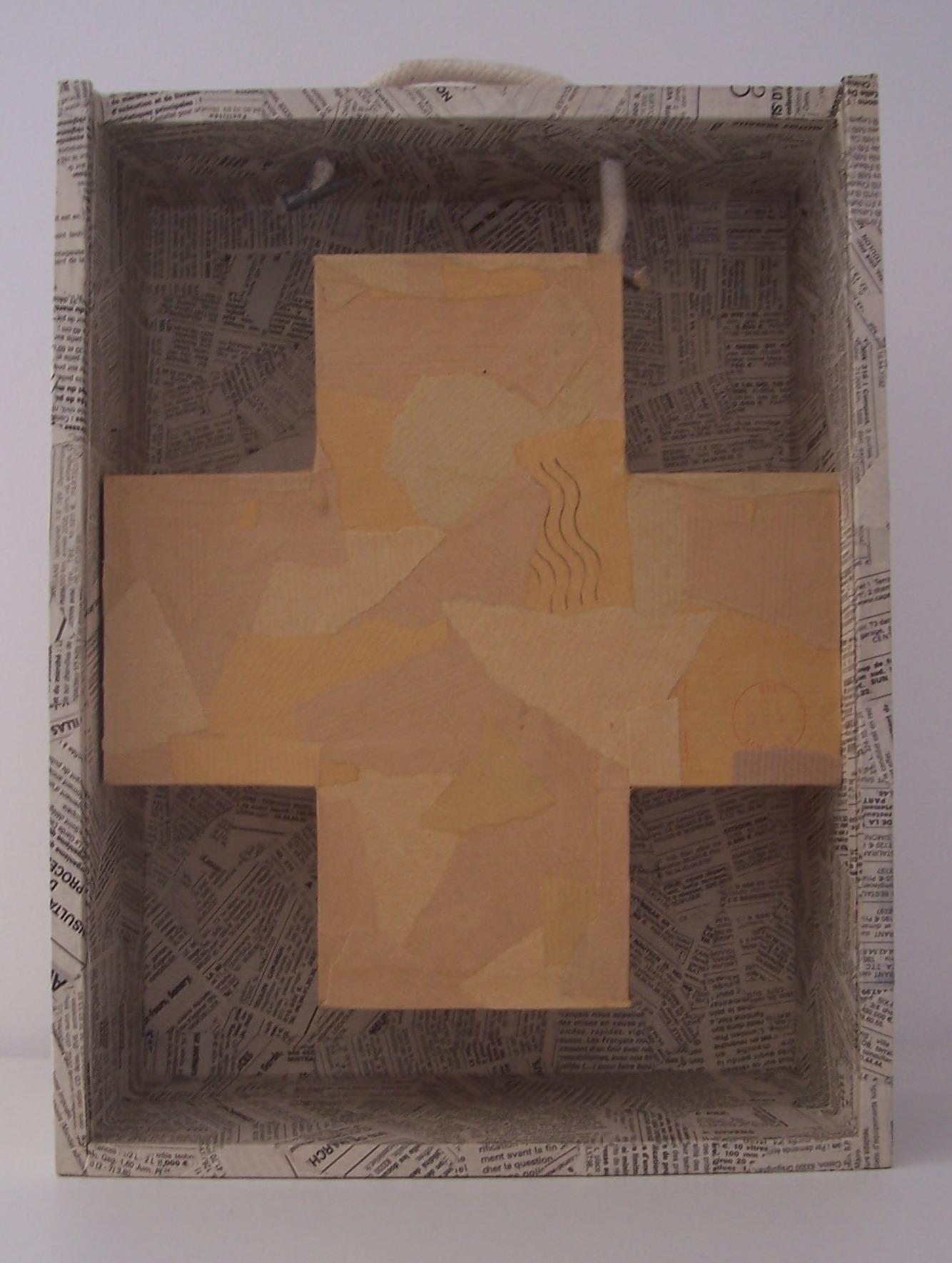JEAN-NOEL LÁSZLÓ - J.B. <br/>35 x 26,5 x 10,5 cm<br/>Techniques mixtes<br/>2005 JEAN-NOEL LÁSZLÓ - J.B. <br/>35 x 26,5 x 10,5 cm<br/>Techniques mixtes<br/>2005