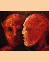 BERTRAND LIGONDES - Sans titre 130x97 huile sur toile BERTRAND LIGONDES - Sans titre 130x97 huile sur toile