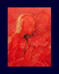 BERTRAND LIGONDES - Sans titre 130x97 huile sur toile BERTRAND LIGONDES - Sans titre 130x97 huile sur toile
