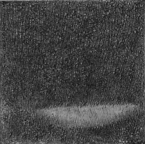 ALAN SMITH - Fugitive Archive 9 2011 crayon sur papier 20x20cm ALAN SMITH - Fugitive Archive 9 2011 crayon sur papier 20x20cm