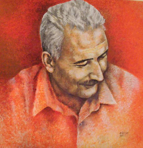 AMAL ELIAS-BAAKLINI - Portrait Ayman,70x70 cm,2010,Acrylique sur toile AMAL ELIAS-BAAKLINI - Portrait Ayman,70x70 cm,2010,Acrylique sur toile