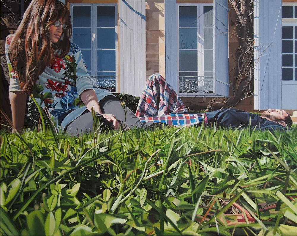 Adrien Belgrand - 73 x 116 cm Acrylique sur toile Adrien Belgrand - 73 x 116 cm Acrylique sur toile
