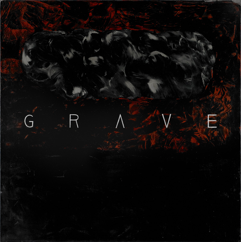 Alain GALAUP - GRAVE- 110x110 - 2008 -acrylique sur toile Alain GALAUP - GRAVE- 110x110 - 2008 -acrylique sur toile