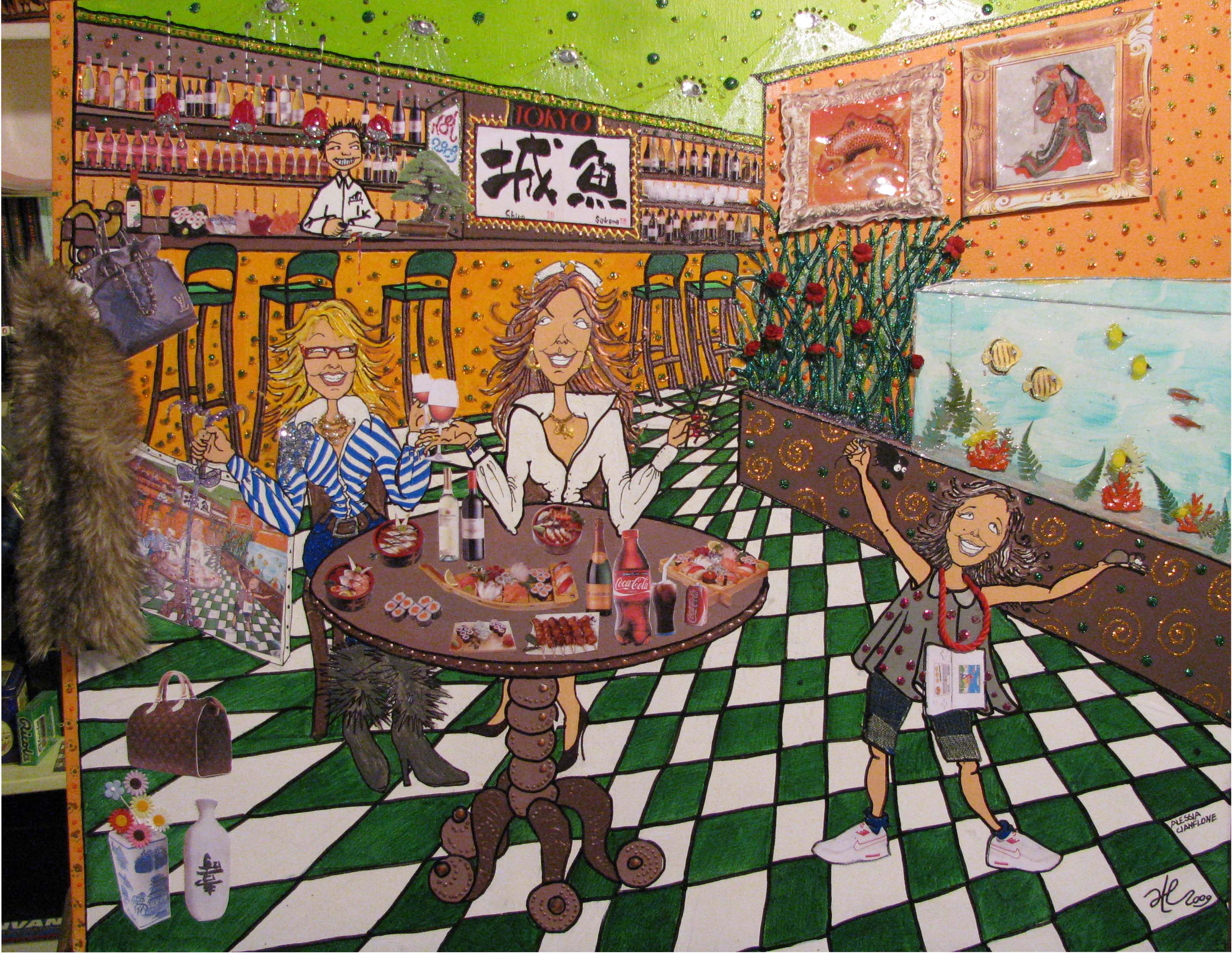 Alessia CIANFLONE - My Family, 2008, tecnique mixte Alessia CIANFLONE - My Family, 2008, tecnique mixte