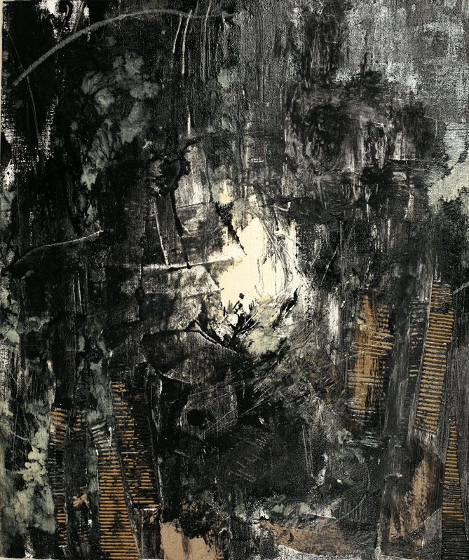 Amandine - DIAMANNE POLETTE - Espoir, 65x54cm, 2007, technique mixte Amandine - DIAMANNE POLETTE - Espoir, 65x54cm, 2007, technique mixte