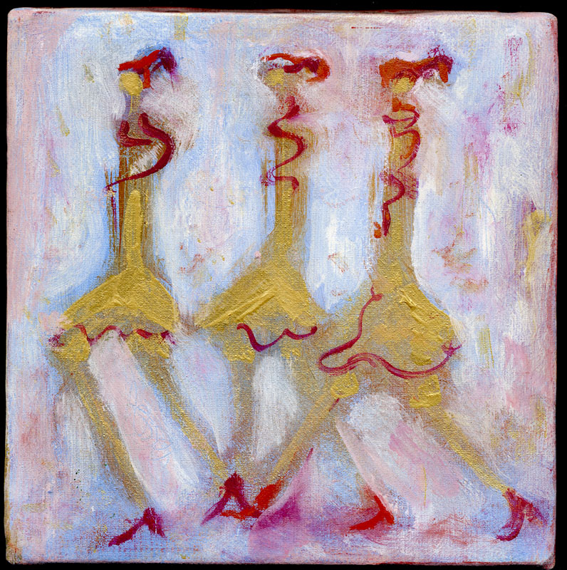 Barbara Cierpinska Wydro - ORIENT, 50x50, 2007, acrylique Barbara Cierpinska Wydro - ORIENT, 50x50, 2007, acrylique