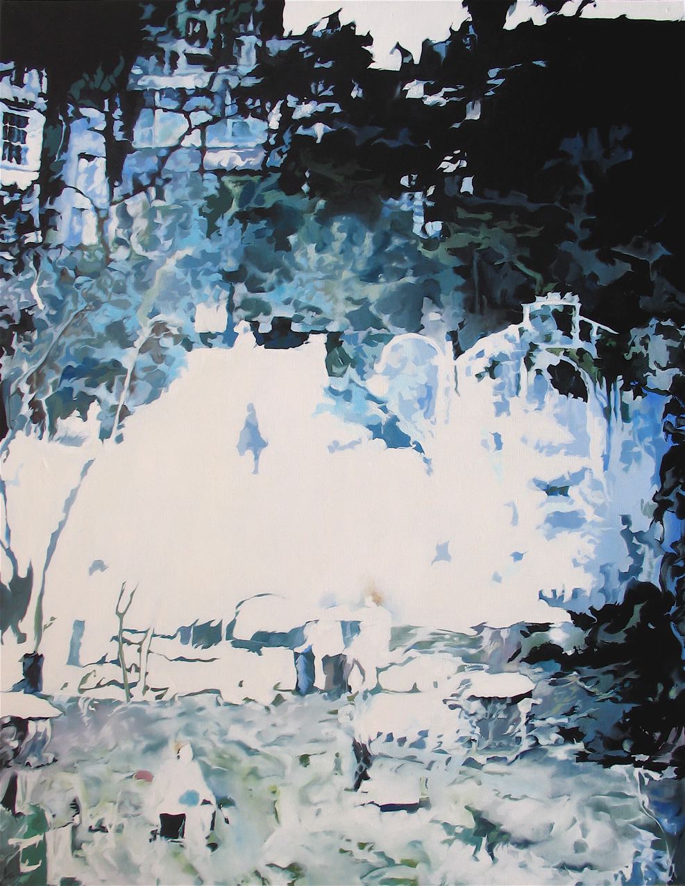 Barbara NAVI - Plein jour, huile sur toile, 114 x 145 cm, 2009 Barbara NAVI - Plein jour, huile sur toile, 114 x 145 cm, 2009
