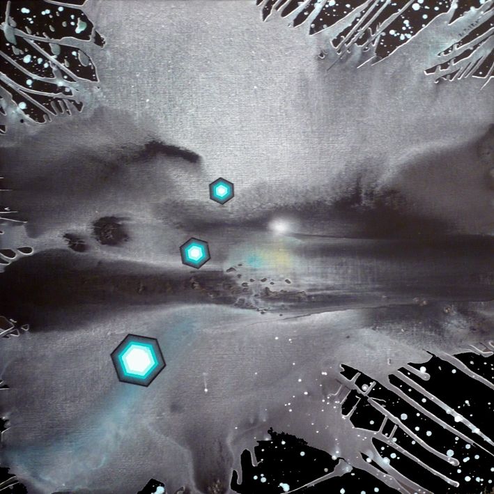 Bernard-Christian PIERRON - Avatar-laPrémonition - Huile et or sur toile en 3 panneaux - 180 x 150 cm - 2011 Bernard-Christian PIERRON - Avatar-laPrémonition - Huile et or sur toile en 3 panneaux - 180 x 150 cm - 2011