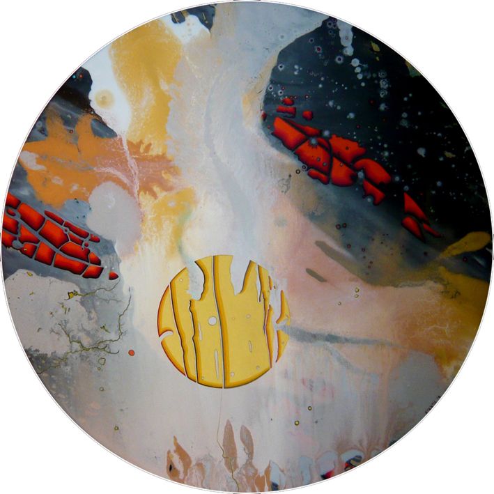 Bernard-Christian PIERRON - Et s'il neigeait sur Mars ? - Huile & argent sur toile - 2011 - 162 x 97 cm Bernard-Christian PIERRON - Et s'il neigeait sur Mars ? - Huile & argent sur toile - 2011 - 162 x 97 cm