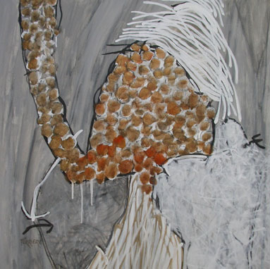 Bernard Ferriere - sans titre 60 x 60 - 2009 - Huile sur toile Bernard Ferriere - sans titre 60 x 60 - 2009 - Huile sur toile