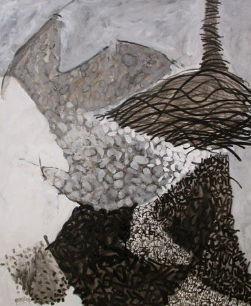 Bernard Ferriere - sans titre 65 x 54 - 2009 - Huile sur toile Bernard Ferriere - sans titre 65 x 54 - 2009 - Huile sur toile