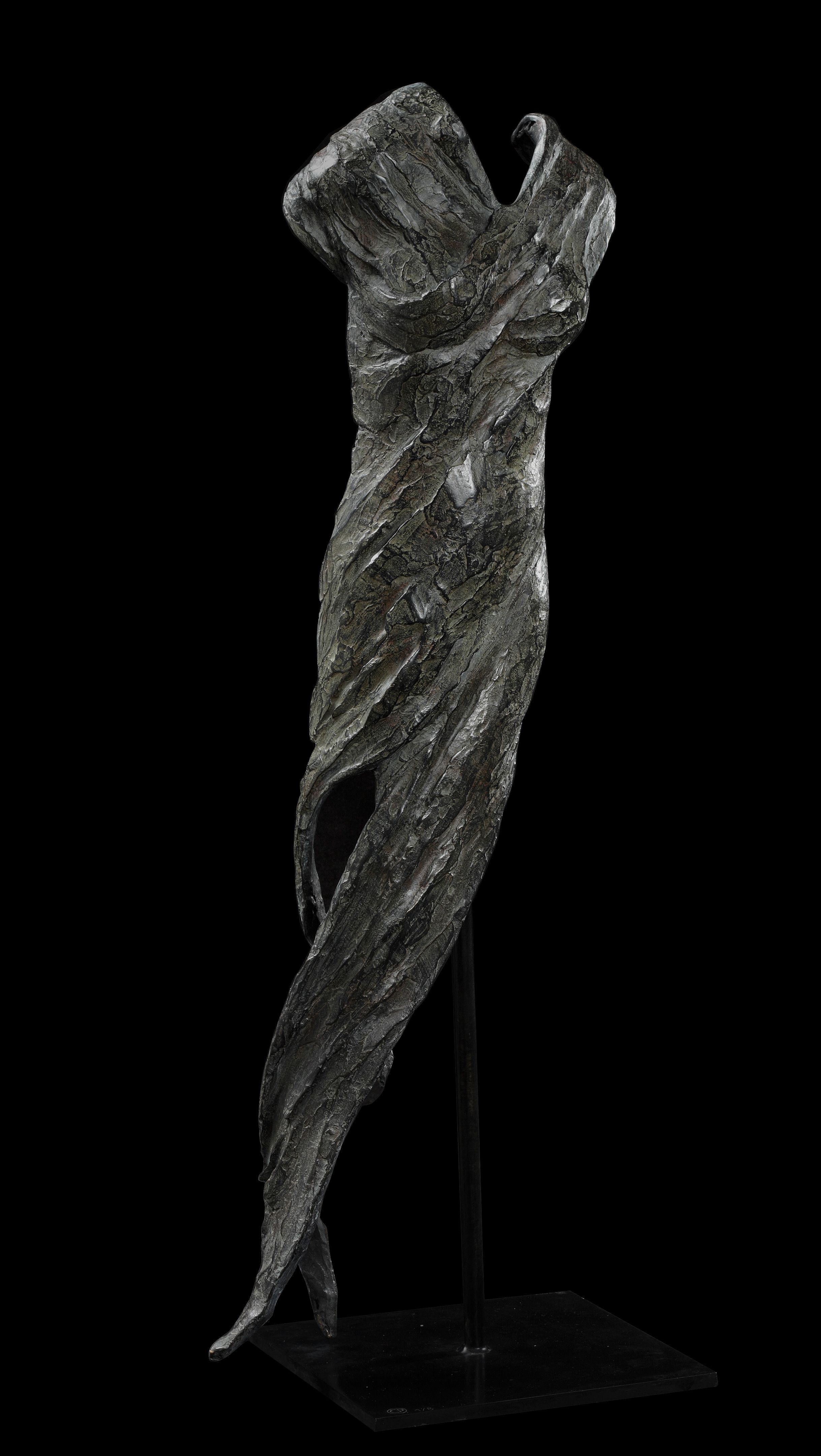 CATHERINE PERROT - Allégorie I 77x25x11 2008 bronze CATHERINE PERROT - Allégorie I 77x25x11 2008 bronze