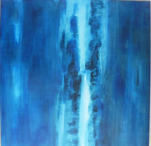 CLAUDINE LE NY - les padzas - 50/100 - 2009 - acrylique sur toile CLAUDINE LE NY - les padzas - 50/100 - 2009 - acrylique sur toile