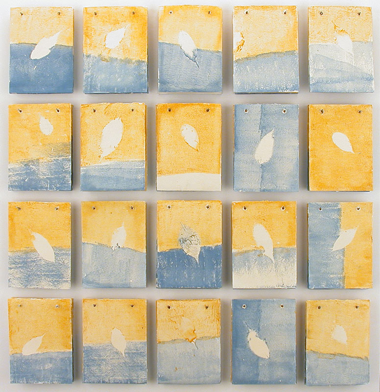 Carole BASTIANI - 60 Instruments- 97x93 cm - 2010 - fresque à l'enduit sur présentoir bois Carole BASTIANI - 60 Instruments- 97x93 cm - 2010 - fresque à l'enduit sur présentoir bois
