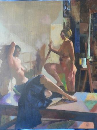 Catherine ROCH - Peut-être, 92x73, 10-08, huile sur toile Catherine ROCH - Peut-être, 92x73, 10-08, huile sur toile