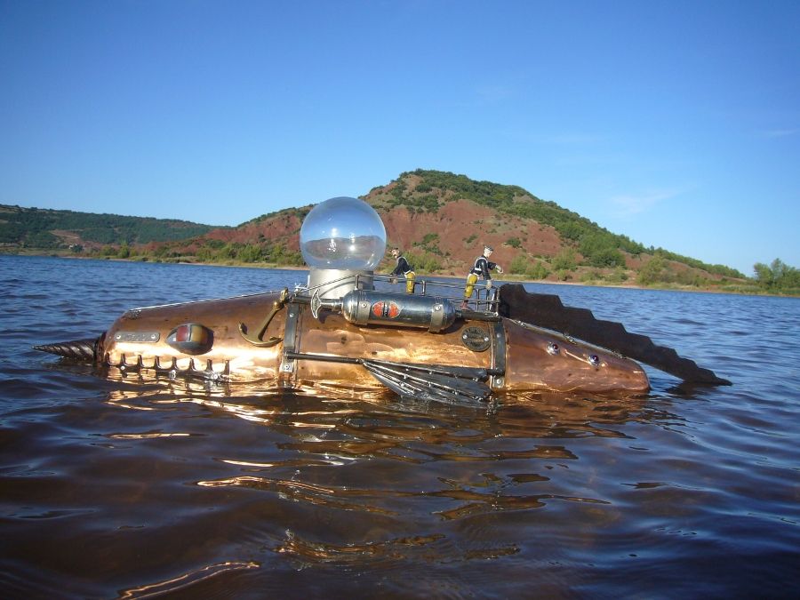 Charly Kruse - Nautilus 1, longueur 1,50 m, septembre 2011 Charly Kruse - Nautilus 1, longueur 1,50 m, septembre 2011