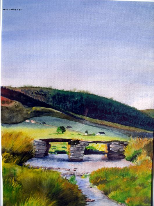 Claudine CASTAING-VERGNOL - fontaine d'Autrans_aquarelle_ 2007 Claudine CASTAING-VERGNOL - fontaine d'Autrans_aquarelle_ 2007