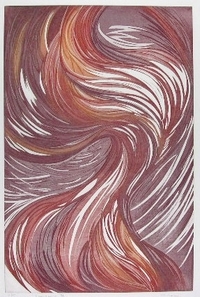 Colette COENEN - Emergences 1, Plaque 39x60, Aquatinte Colette COENEN - Emergences 1, Plaque 39x60, Aquatinte