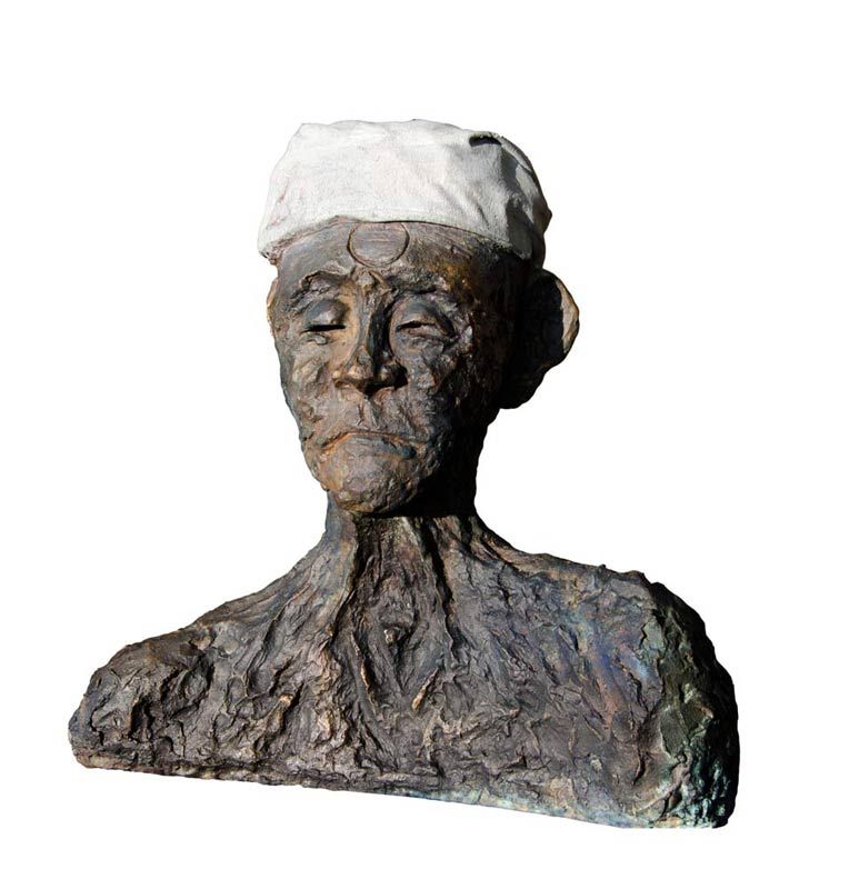 DANIEL COLLETTE - sirène plongeuse bronze-40cm DANIEL COLLETTE - sirène plongeuse bronze-40cm