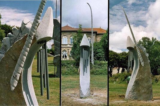 Didier POISSON - ENSEMBLE VERS L'O DE LA, H. 3.00m L. 1.20m l. 0.45m, 08/2006, sculpture Didier POISSON - ENSEMBLE VERS L'O DE LA, H. 3.00m L. 1.20m l. 0.45m, 08/2006, sculpture
