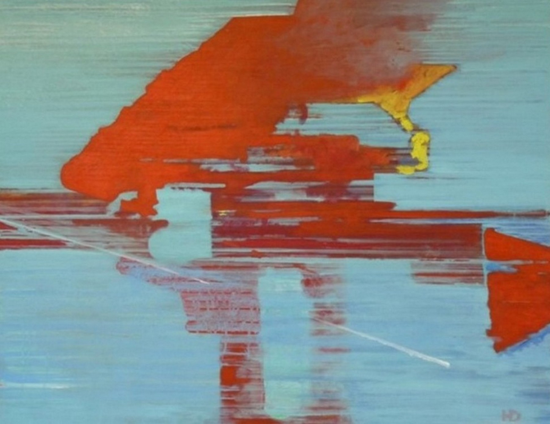 Dominique Louis HERAUD - somewhere - acryl 2009-40F Dominique Louis HERAUD - somewhere - acryl 2009-40F