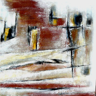 Eliana MOREIRA - RESSACA - 60x60 cm - 2009 - acrylique sur toile Eliana MOREIRA - RESSACA - 60x60 cm - 2009 - acrylique sur toile