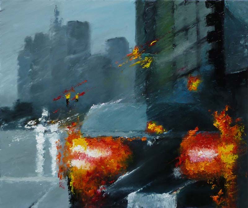 Eric Turlot - A suivre - Huile sur toile - 60 x 50 cm - 2011 Eric Turlot - A suivre - Huile sur toile - 60 x 50 cm - 2011