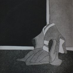Fabienne LATERRADE - Musicienne, 38x28, 2010, gravure Fabienne LATERRADE - Musicienne, 38x28, 2010, gravure