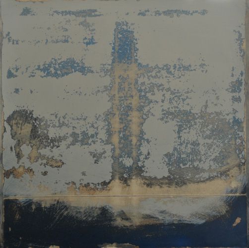 Fanny Vanoye - Sans titre - Acrylique sur papier marouflé sur toile 100 x 100 cm - 2011 Fanny Vanoye - Sans titre - Acrylique sur papier marouflé sur toile 100 x 100 cm - 2011
