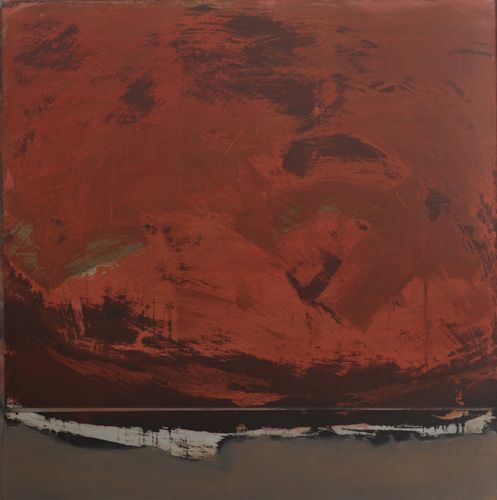 Fanny Vanoye - Sans titre - Acrylique sur papier marouflé sur toile 140 x 140 cm - 2011 Fanny Vanoye - Sans titre - Acrylique sur papier marouflé sur toile 140 x 140 cm - 2011