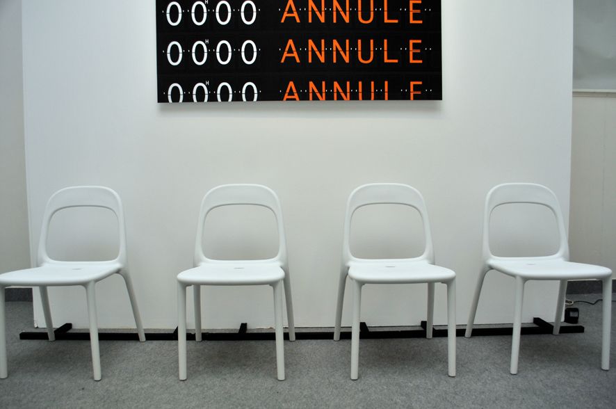 Frédéric GARNIER - ce qu'est la vie, PARTANCES. 2011 installation Frédéric GARNIER - ce qu'est la vie, PARTANCES. 2011 installation