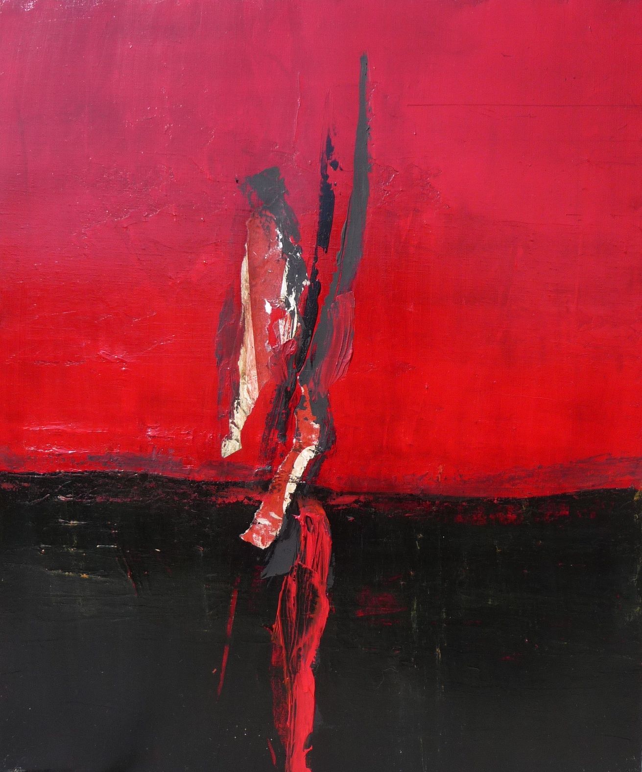 Frédérique Azaïs-Ferri - Mélodie en Fa 55x46 Acrylique sur toile 2008 Frédérique Azaïs-Ferri - Mélodie en Fa 55x46 Acrylique sur toile 2008