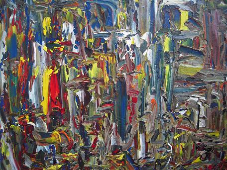 GAEL AUDEMAR VETTER - Women's movement - 25F - 2007 - Acrylique sur toile GAEL AUDEMAR VETTER - Women's movement - 25F - 2007 - Acrylique sur toile
