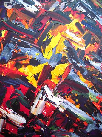 GAEL AUDEMAR VETTER - Break windows - 15F - 2009 - Acrylique sur toile GAEL AUDEMAR VETTER - Break windows - 15F - 2009 - Acrylique sur toile