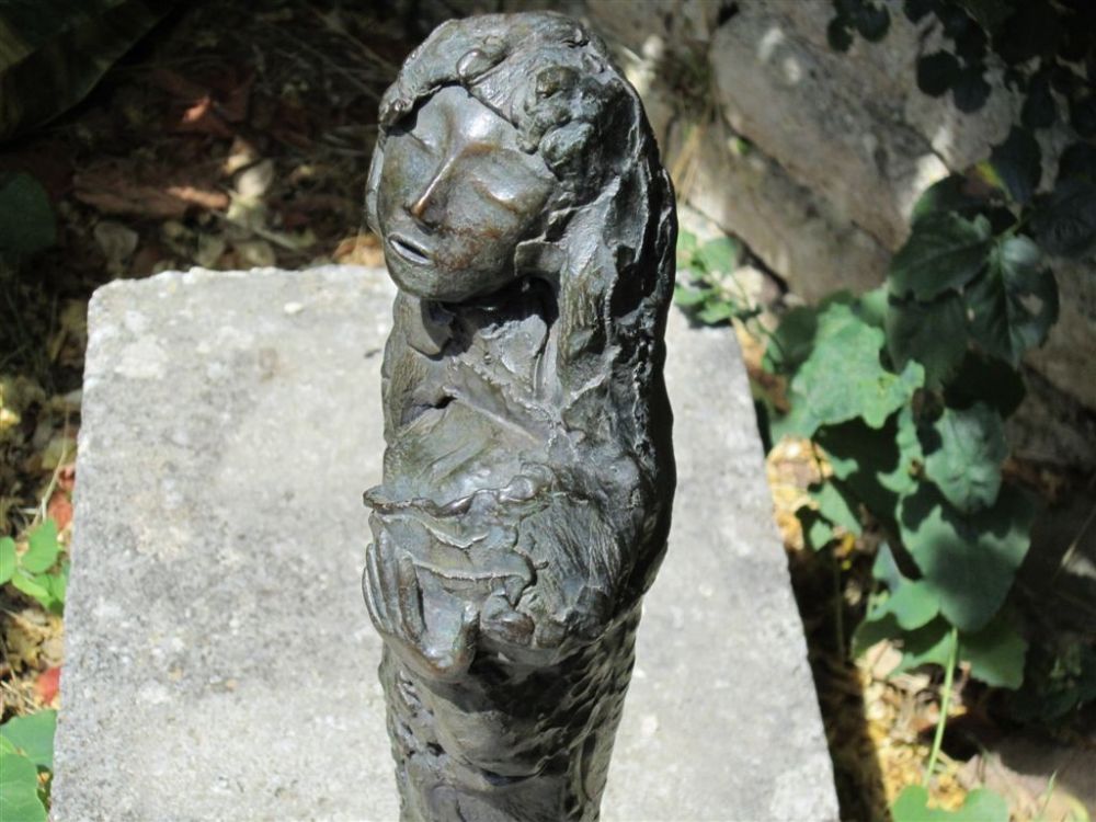 GENEVIEVE BAYLE - Le Sceau, détail, 52cm, 2009, bronze GENEVIEVE BAYLE - Le Sceau, détail, 52cm, 2009, bronze