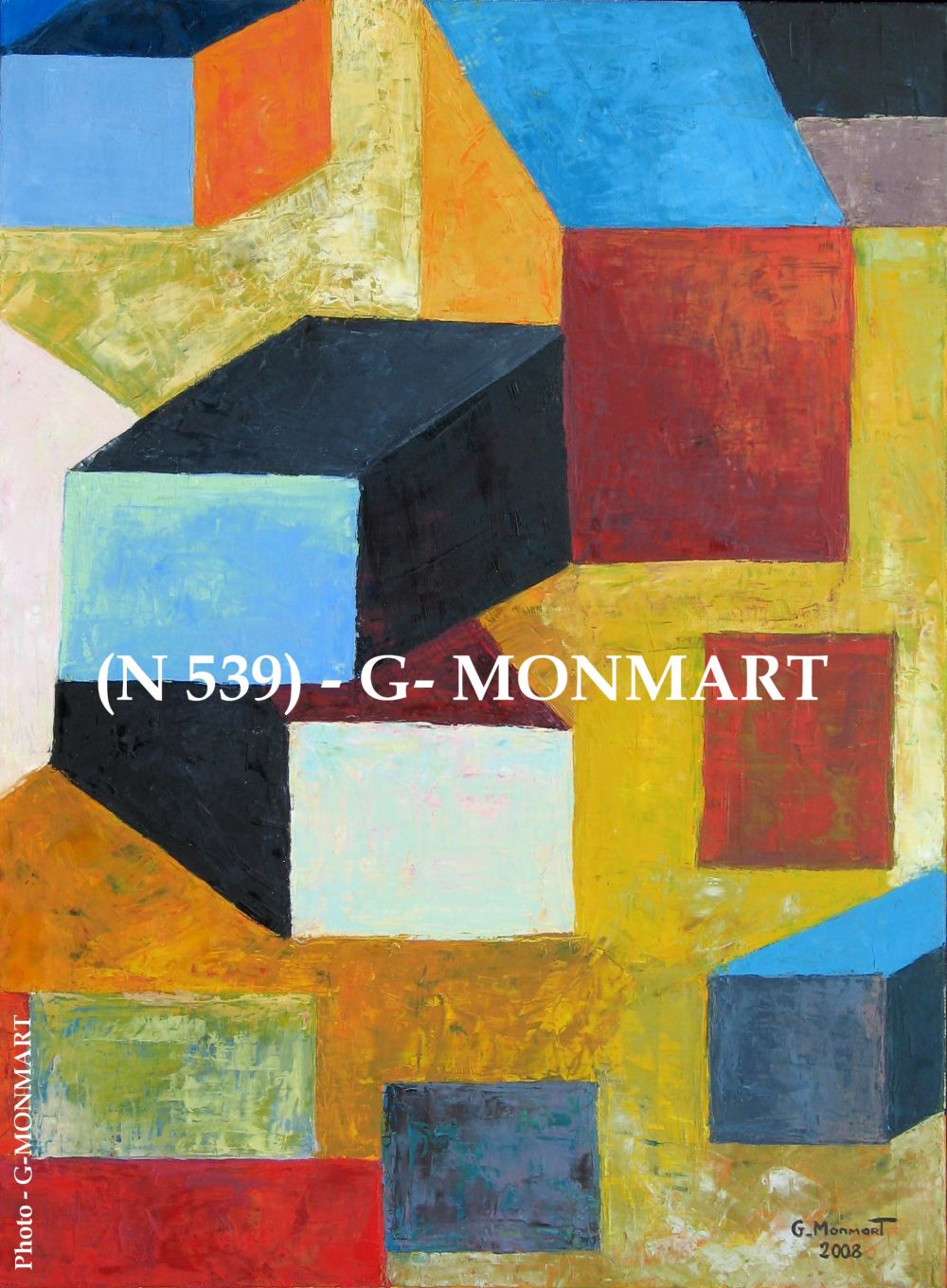 Ghislaine MONMART - HUILE SUR TOILE Ghislaine MONMART - HUILE SUR TOILE