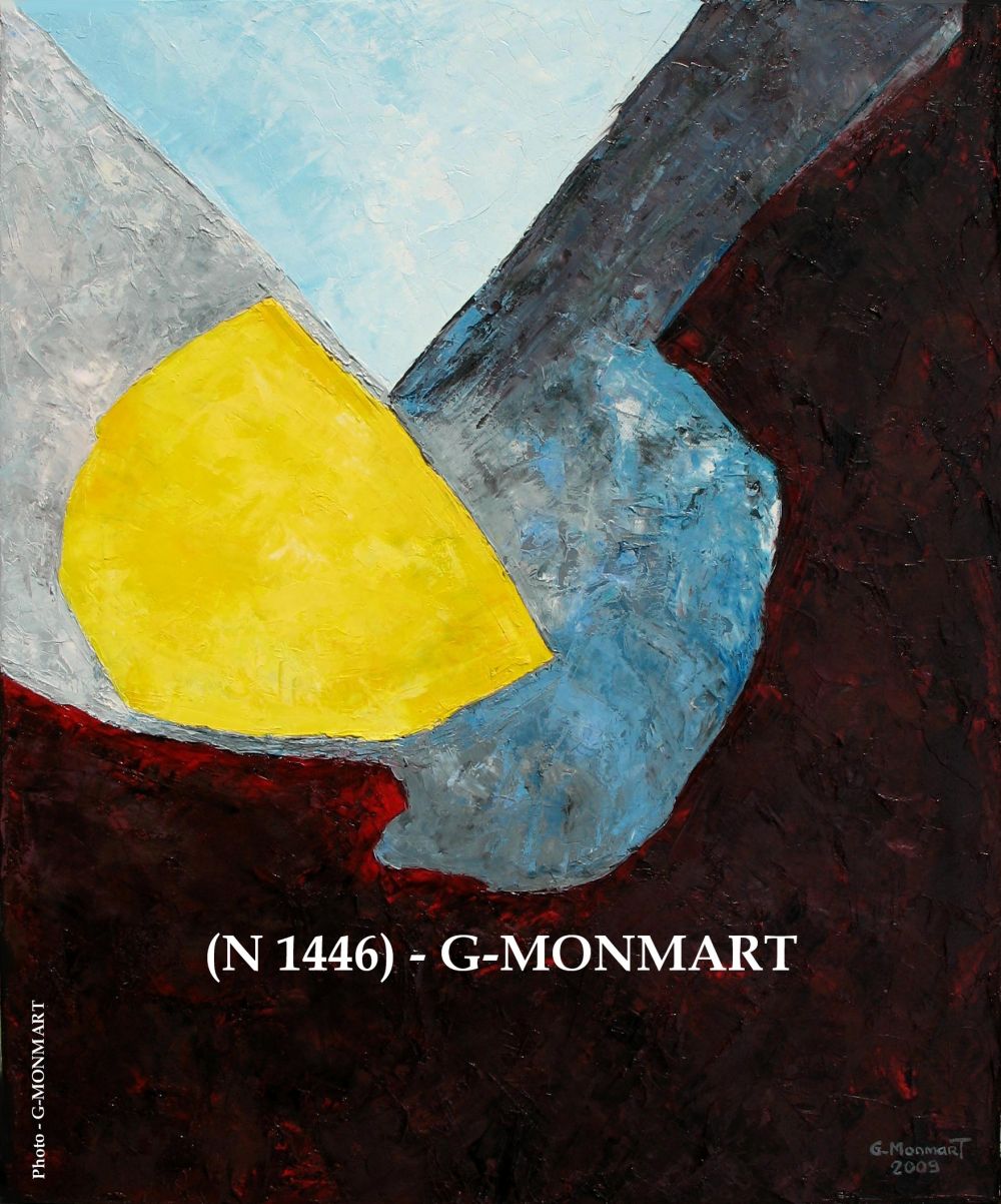 Ghislaine MONMART - HUILE SUR TOILE Ghislaine MONMART - HUILE SUR TOILE