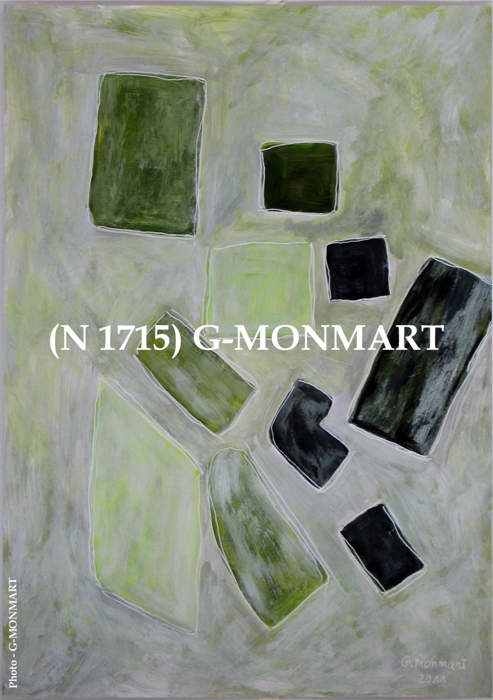 Ghislaine MONMART - ACRYLIQUE SUR PAPIER Ghislaine MONMART - ACRYLIQUE SUR PAPIER