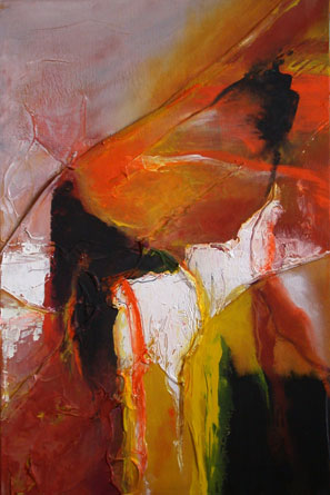 Géraldine Berthelot Creusot - 81x54cm - Acrylique et techniques mixte sur toile Géraldine Berthelot Creusot - 81x54cm - Acrylique et techniques mixte sur toile