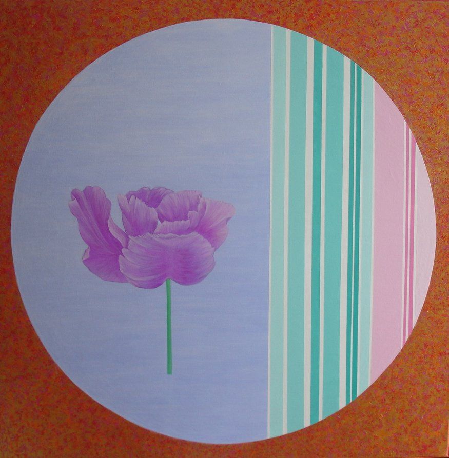Gi Hong KIM - Un Jour 100x100Cm Technique Mixte Gi Hong KIM - Un Jour 100x100Cm Technique Mixte