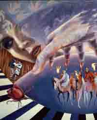Guy Desarmagnat-Daise - Zal, 65x46, 1986, huile Guy Desarmagnat-Daise - Zal, 65x46, 1986, huile
