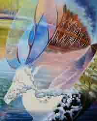 Guy Desarmagnat-Daise - L'eau du Temps, 65x54, 2000, huile Guy Desarmagnat-Daise - L'eau du Temps, 65x54, 2000, huile