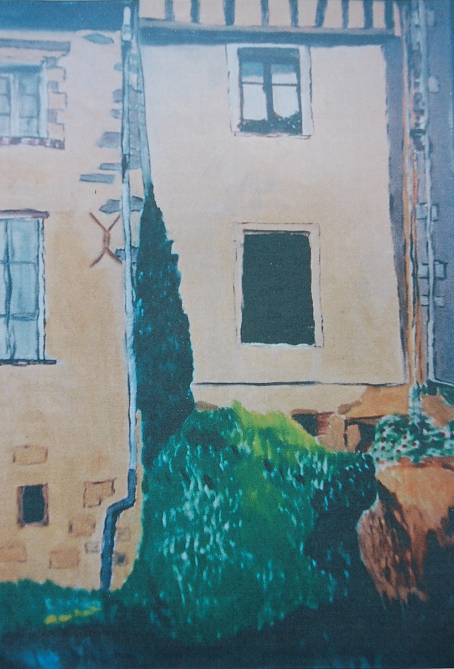 Hervé Gass - La maikson de Provins H/T ,55 x 33 Hervé Gass - La maikson de Provins H/T ,55 x 33