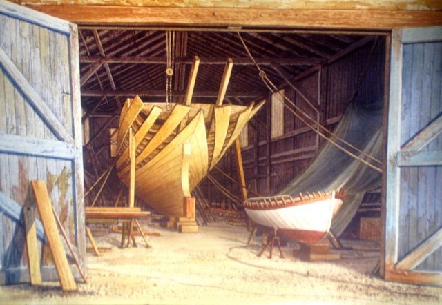 Hervé RICHARD - Le chantier 24X34 2005 Aquarelle Hervé RICHARD - Le chantier 24X34 2005 Aquarelle