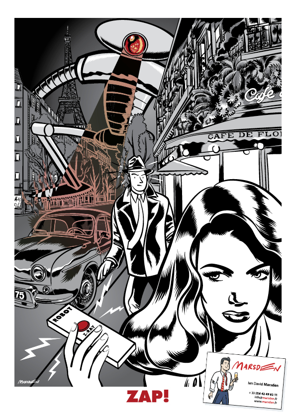 Ian David MARSDEN - Bande Dessinées, Dessinateur en style atomique, ligne claire, humoristique, livres pour enfants Ian David MARSDEN - Bande Dessinées, Dessinateur en style atomique, ligne claire, humoristique, livres pour enfants